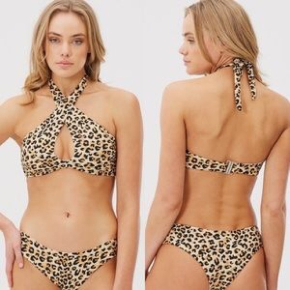 NWT Charlie Holiday Dune Bikini Bottoms